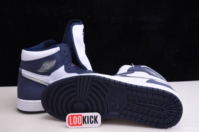 One Kick (2020) DC1788-100 Jordan AIR Midnight Navy High Retro 1 0807